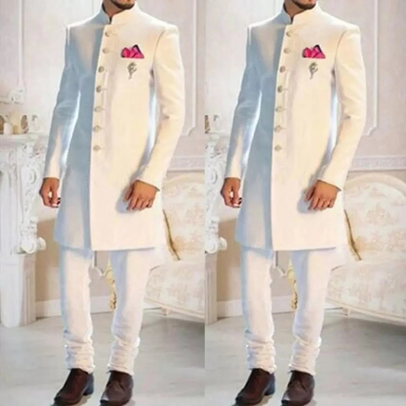Ethnic Wear Fashion Designer - Thiết Kế Thời Trang Trắng Cổ