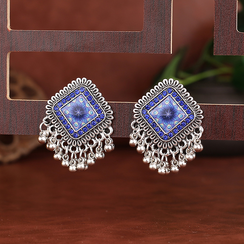 Vintage Dân Tộc Màu Bạc Vuông  - đánh giá và giá Ethnic Indian Fashion
