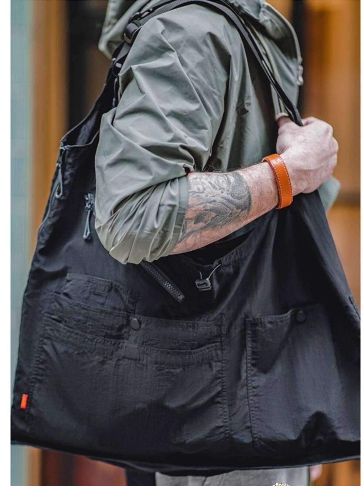 Retro Functional Cargo Vest Me - đánh giá và giá Haori Japanese Jacket