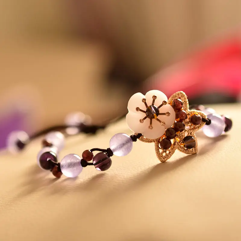 Chinese Crystal Mori Bracelet  - đánh giá và giá Ethnic Fashion For Ladies