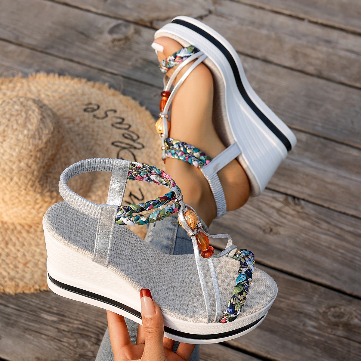 Women's Ethnic Chunky Platform - đánh giá và giá Ethnic Fashion Trends 2026