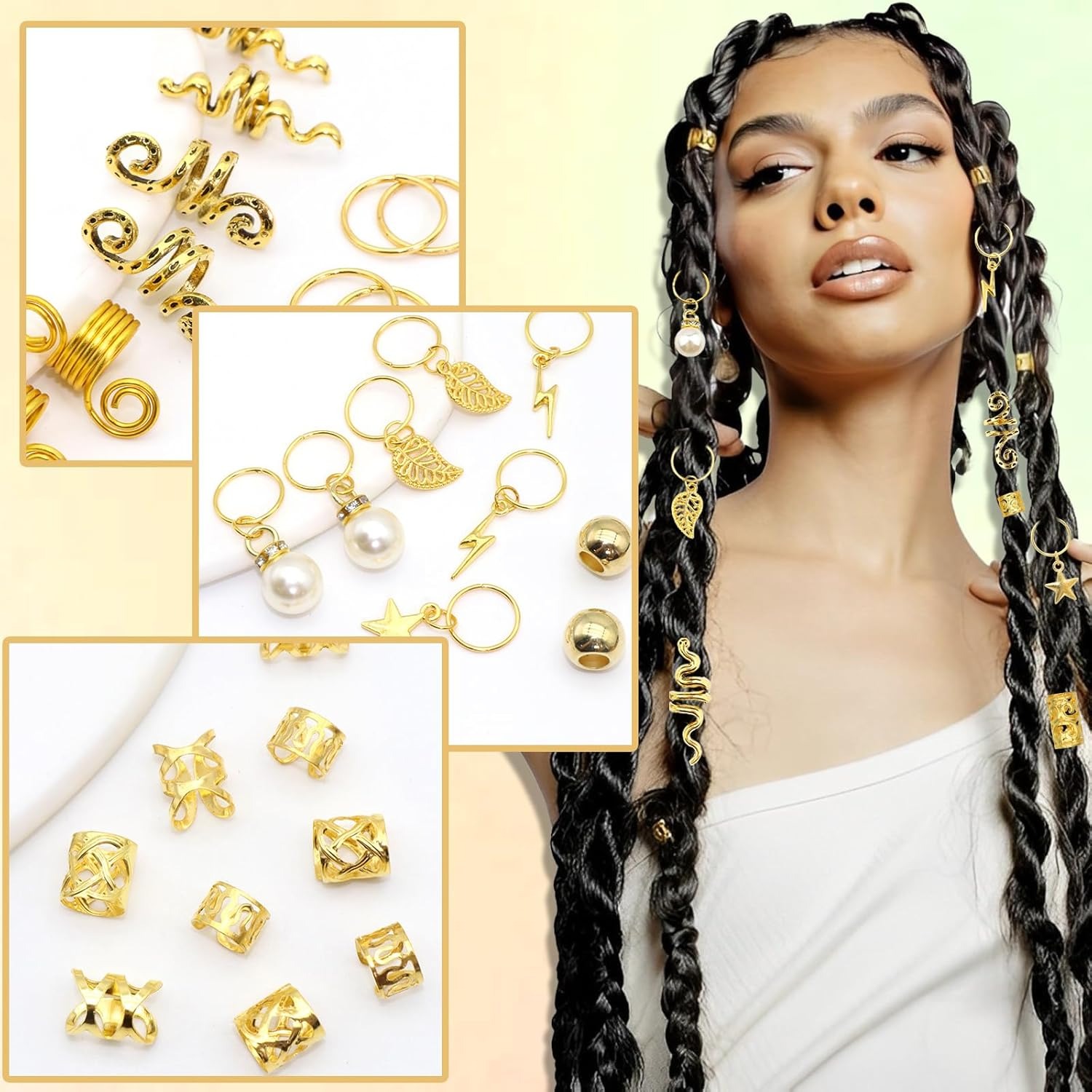 220pcs Hair Accessories, Women - đánh giá và giá Ethnic Fashion Jewellery