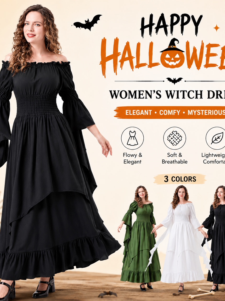 Halloween Medieval Dance Dress - đánh giá và giá Ethnic Fashion Trends 2026