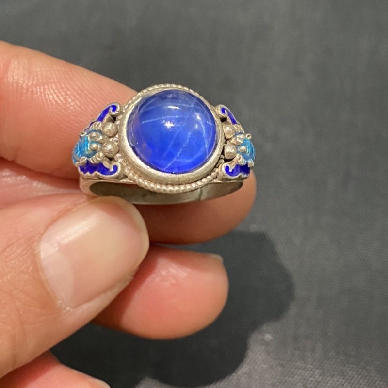 Ethnic Cloisonne Open Ring, Ex - đánh giá và giá Ethnic Wear Fashion Designer