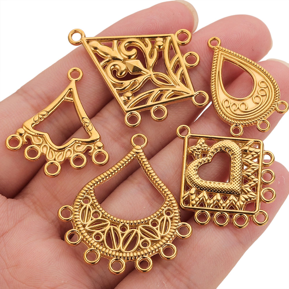 5pcs Stainless Steel Earring C - đánh giá và giá Ethnic Fashion Jewellery