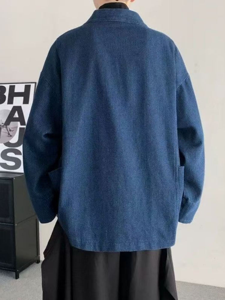 Vintage Japanese Style Denim C - đánh giá và giá Haori Japanese Jacket