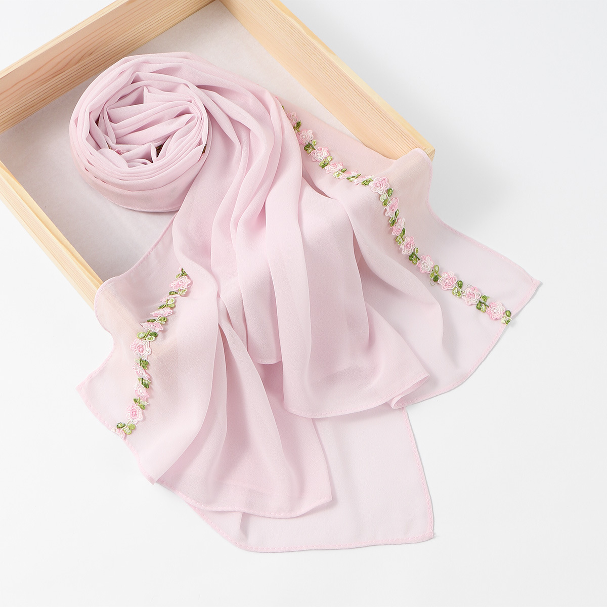 Women Ethnic Hijab Solid Chiff - đánh giá và giá Ethnic Fashion For Ladies