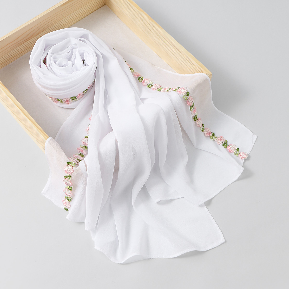 Women Ethnic Hijab Solid Chiff - đánh giá và giá Ethnic Fashion For Ladies
