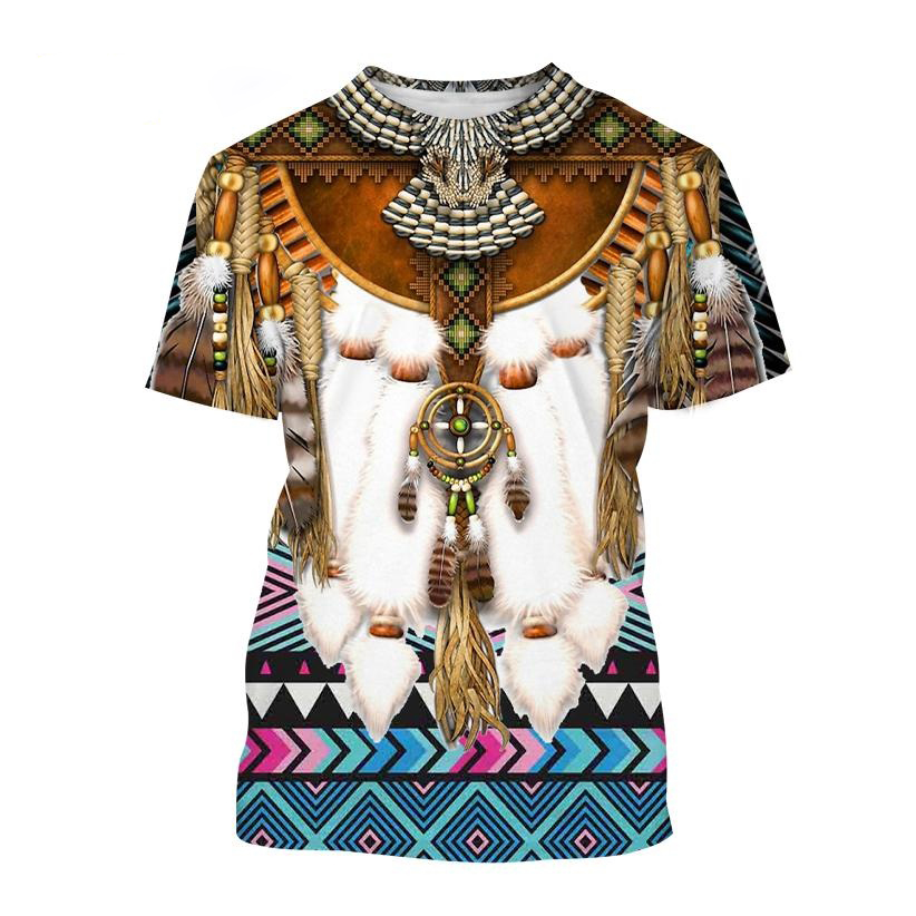 Indian Ethnic Style 3D Print T - đánh giá và giá Fashion Ethnic Indian Clothing