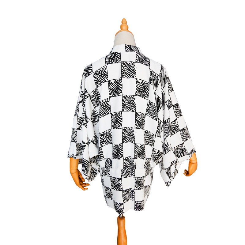 Summer Feather Woven Jacket Me - đánh giá và giá Haori Japanese Jacket