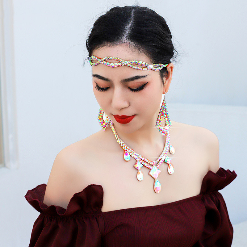 Women Rhinestone Forehead Head - đánh giá và giá Ethnic Fashion Jewellery